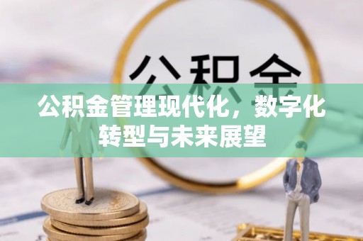 门头沟公积金管理现代化，数字化转型与未来展望