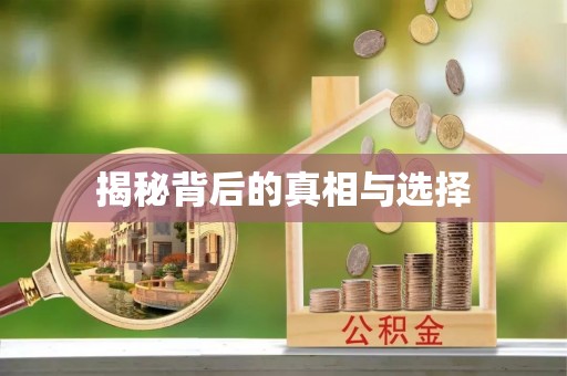 门头沟揭秘背后的真相与选择